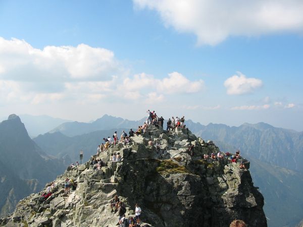 Rysy z Poľska od Čierneho stawu -VT